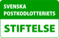 Svenska postkodslotteriets stiftelse logotyp
